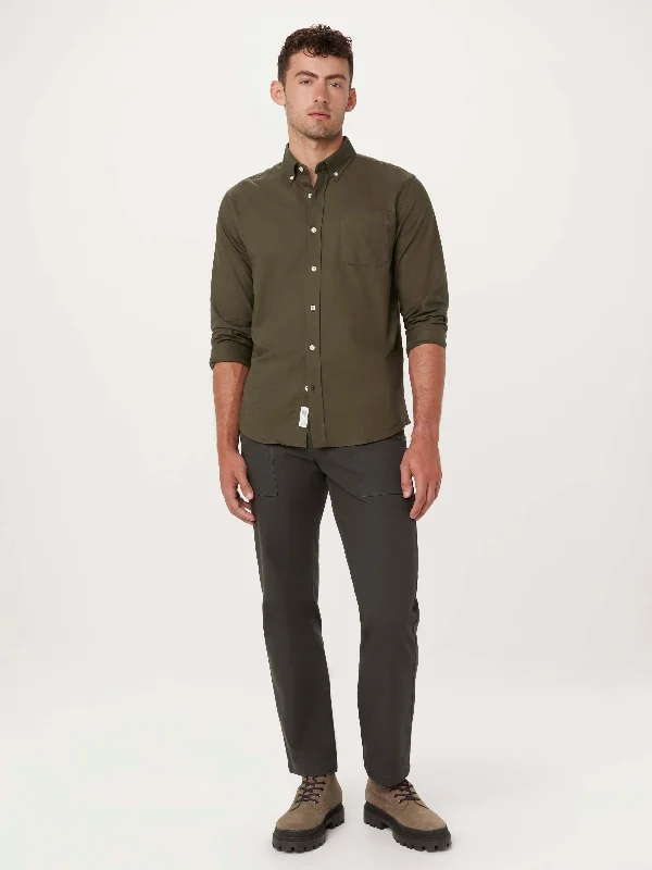 The Jasper Oxford Shirt in Rosin