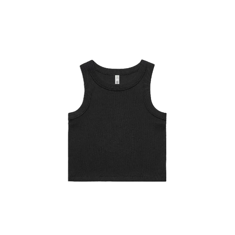 AS Colour 4064G Women's Organic Rib Crop Tank