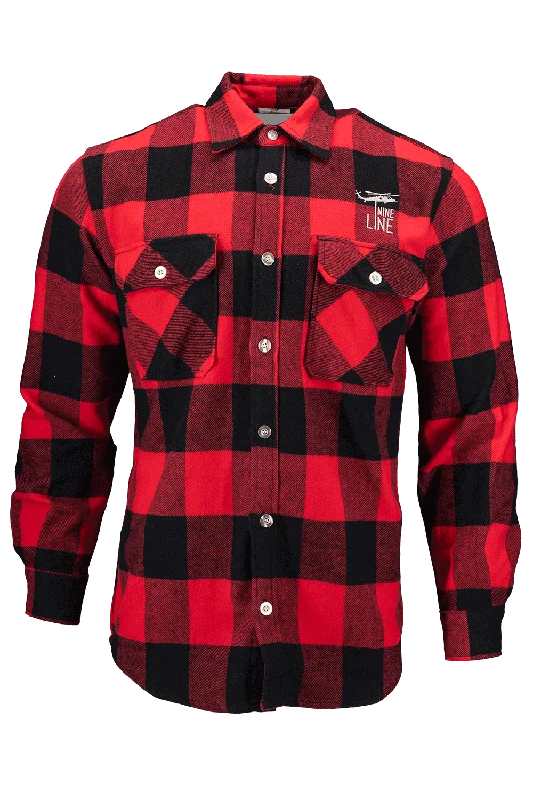 Buffalo Flannel - Drop Line Logo