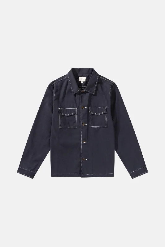 Canvas Overshirt Indigo