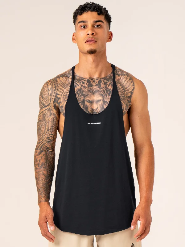 Emerge Arnie T-Back - Black