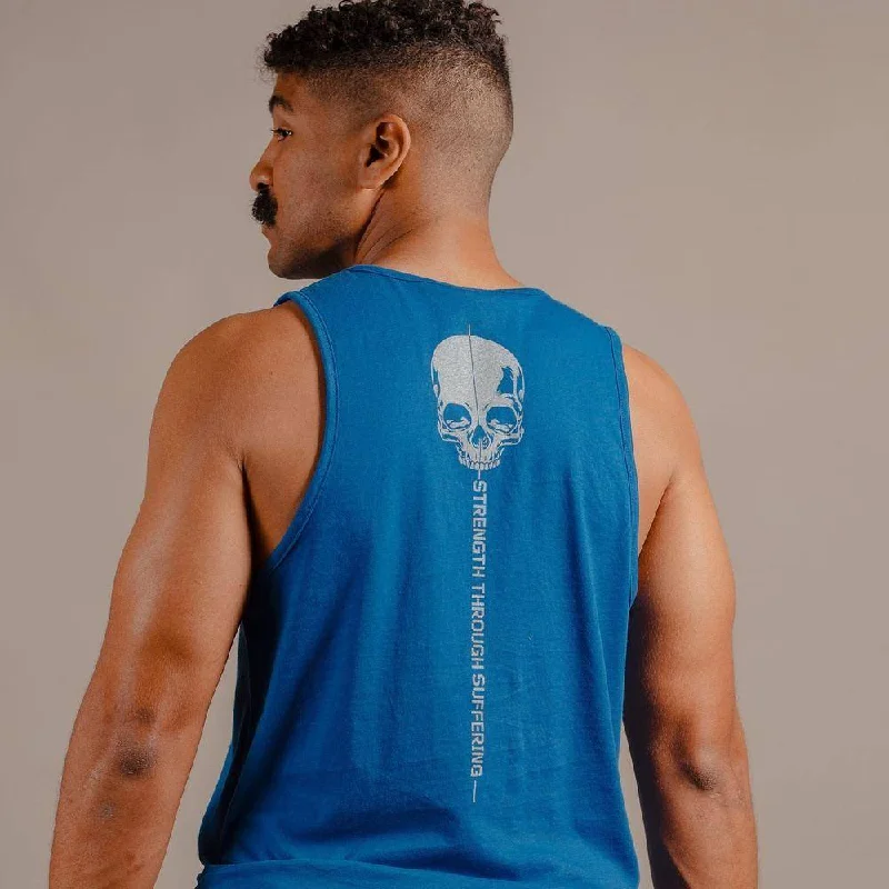 Men's Strength Through Suffering Tank - Royal