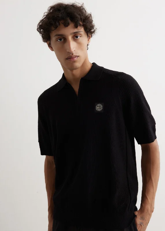 Micro Stitch Knit Polo