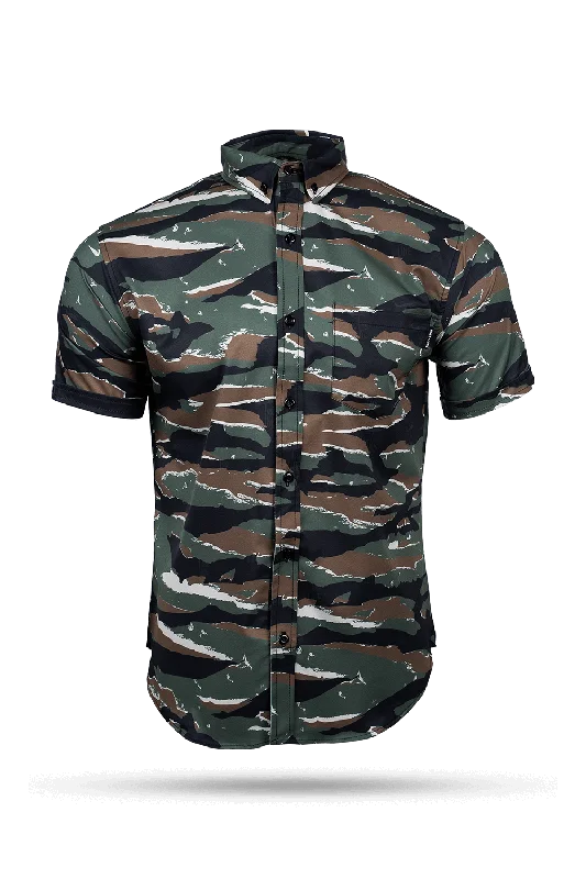 Camo Collection - Casual Button Down Shirt