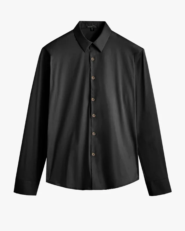 Matte Stretch Poplin Shirt