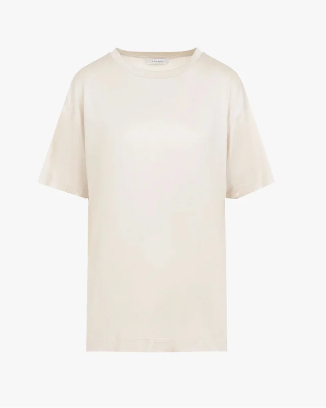 Short Sleeve Silk T-Shirt