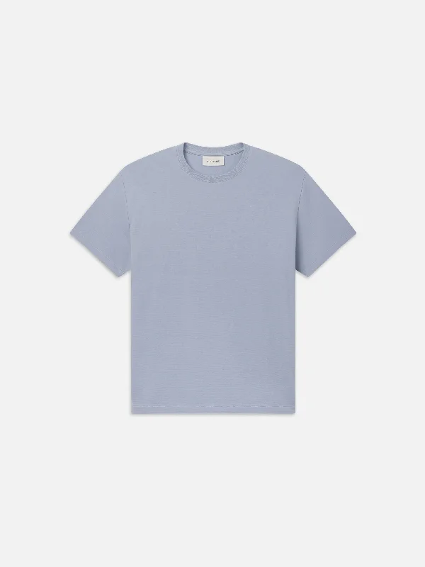 Duo Fold Tee -- Soft Blue