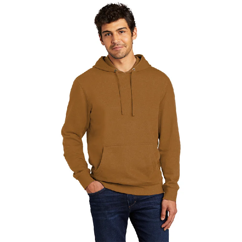 District DT6100 V.I.T. Fleece Hoodie - Duck Brown