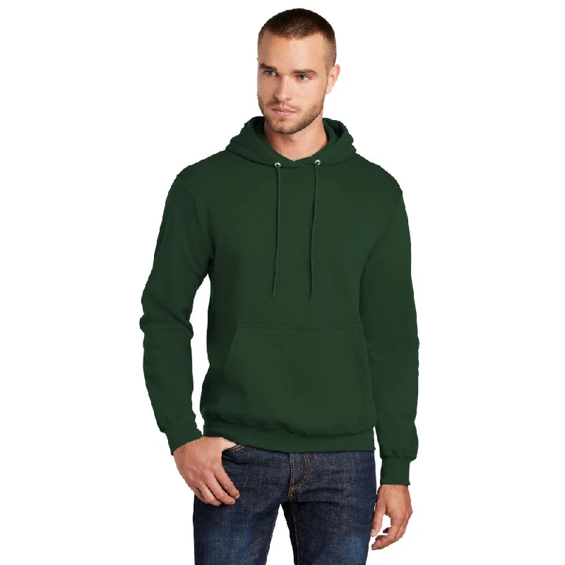 Port & Company PC78H Core Fleece Pullover Hooded Sweatshirt - Dark Green