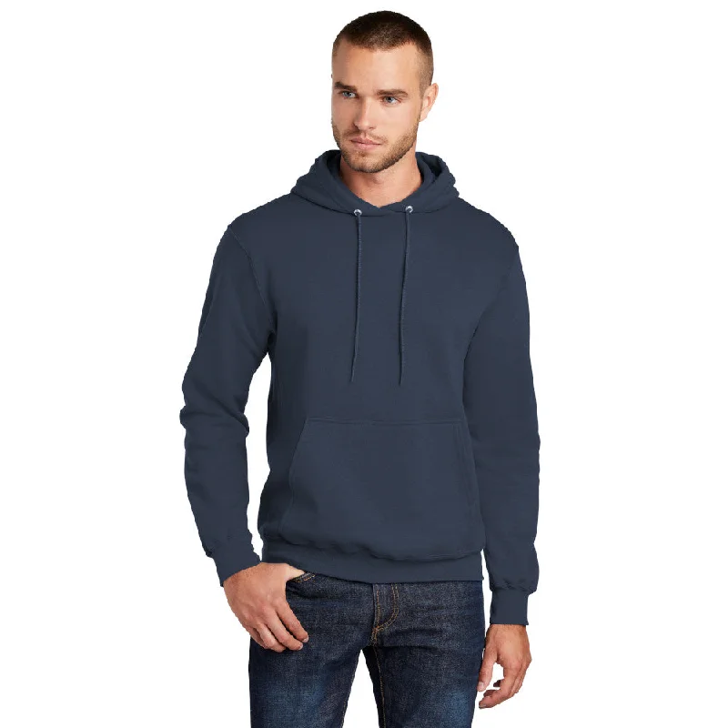 Port & Company PC78H Core Fleece Pullover Hooded Sweatshirt - Navy