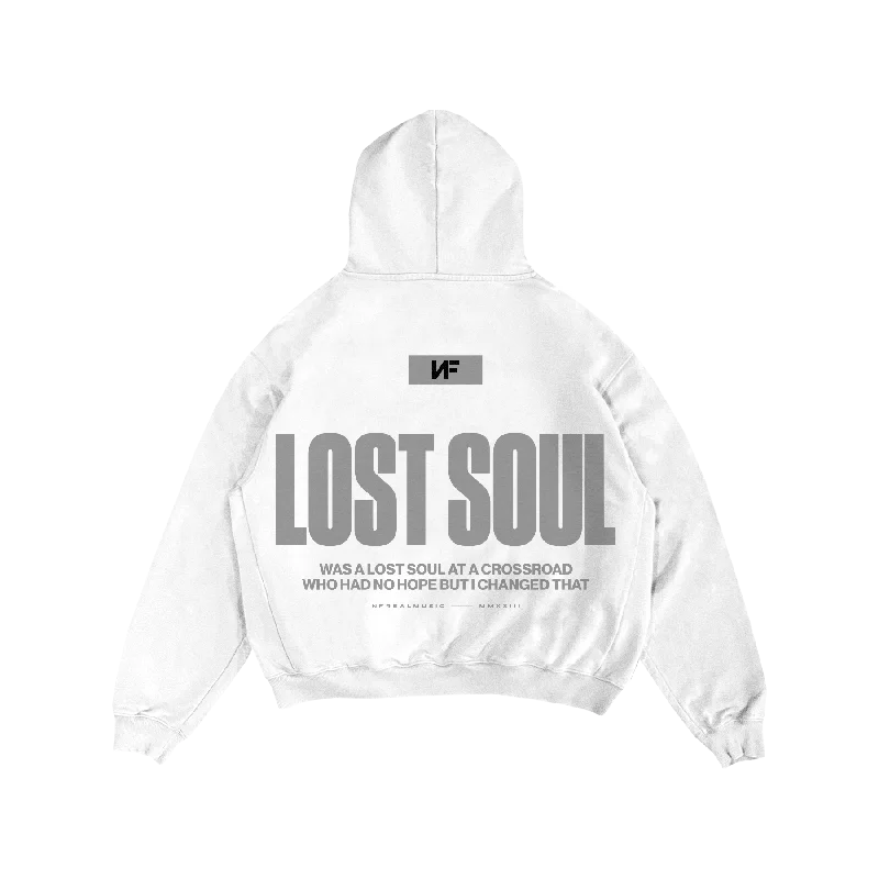 White Lost Soul Hoodie