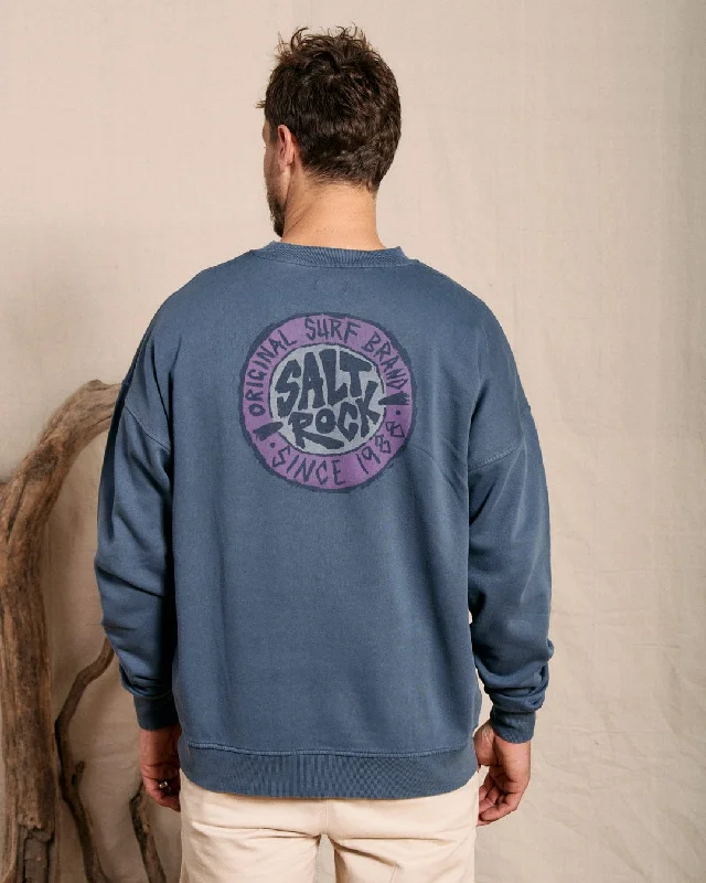 SR Original - Mens Oversized Sweat - Blue