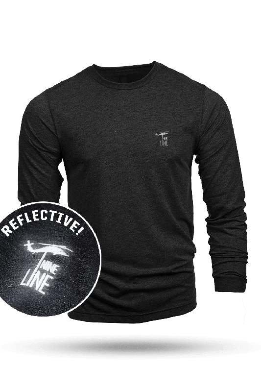 Reflective Dropline Logo - Long-Sleeve Shirt